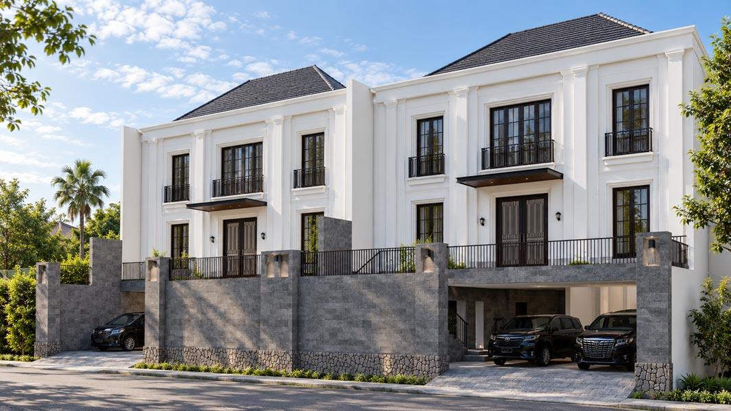 Dijual Rumah Baru American Classic di Kemang — 2 Unit Tersedia — Property Photo 3